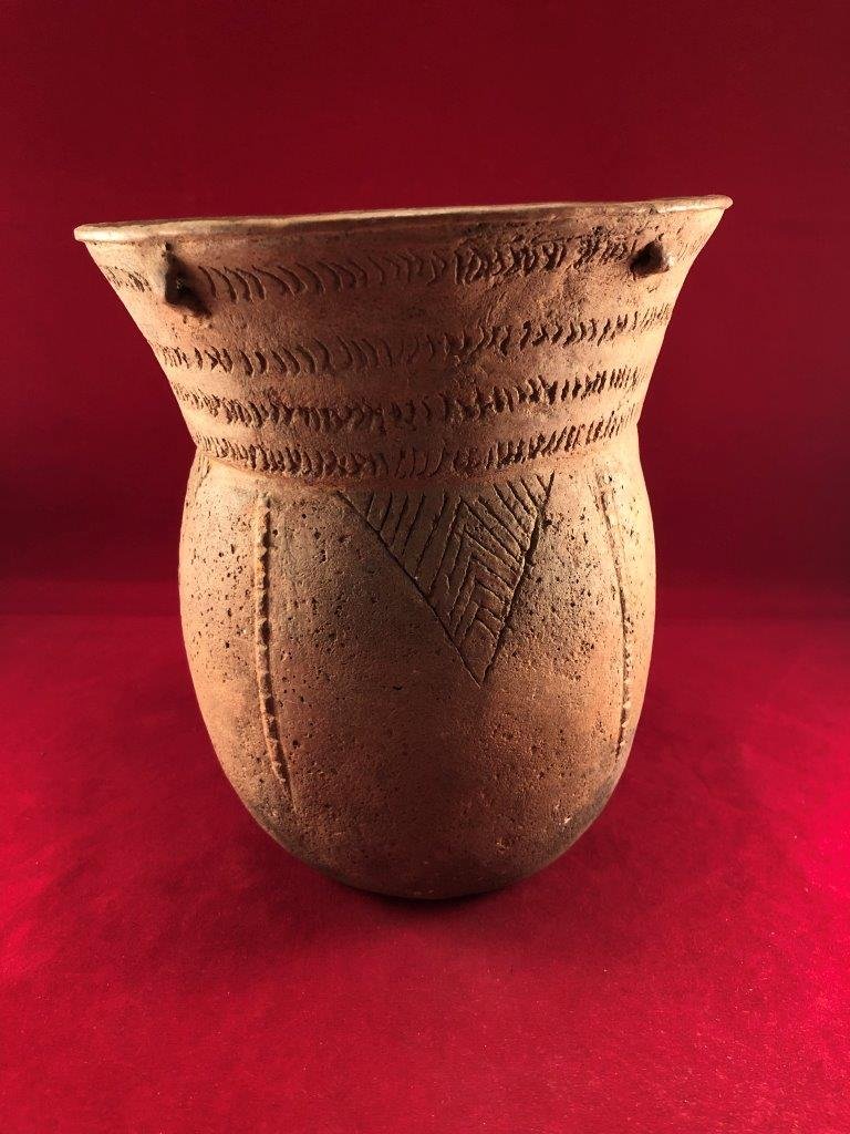 CADDO NASH INCISED JAR  ARTIFACT ARROWHEAD (1 of 4)