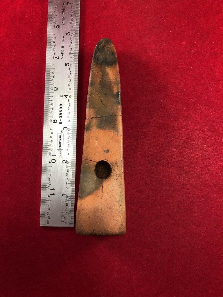 FORT ANCIENT PIPE      INDIAN ARTIFACT ARROWHEAD (1 of 6)