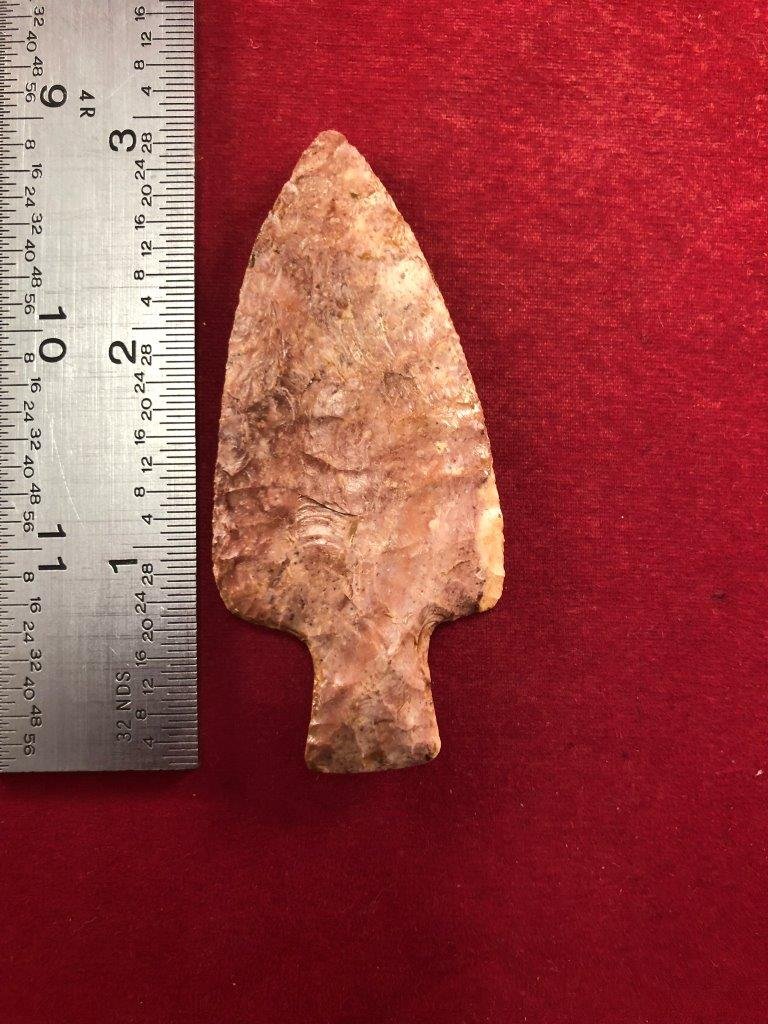 STEMMED POINT      INDIAN ARTIFACT ARROWHEAD (1 of 3)