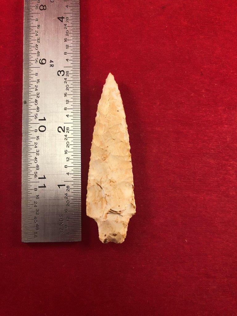 STEMMED POINT      INDIAN ARTIFACT ARROWHEAD (1 of 3)