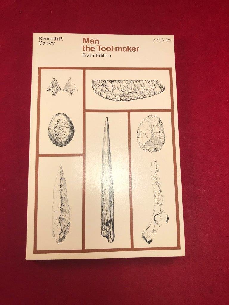 MAN THE TOOLMAKER BOOK INDIAN ARTIFACT ARROWHEAD (1 of 5)