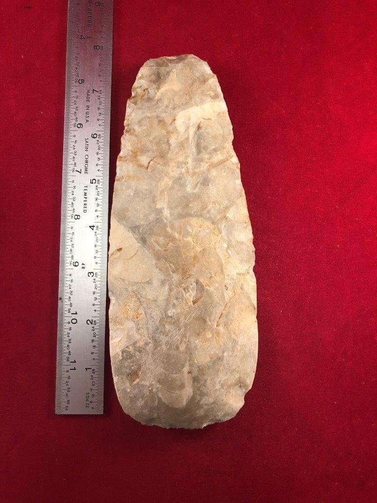 LARGE HOE  INDIAN ARTIFACT ARROWHEAD (1 of 4)