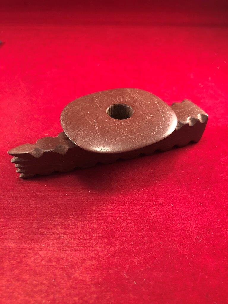 CATLINITE  DISC PIPE        INDIAN ARTIFACT ARROWHEAD (1 of 6)