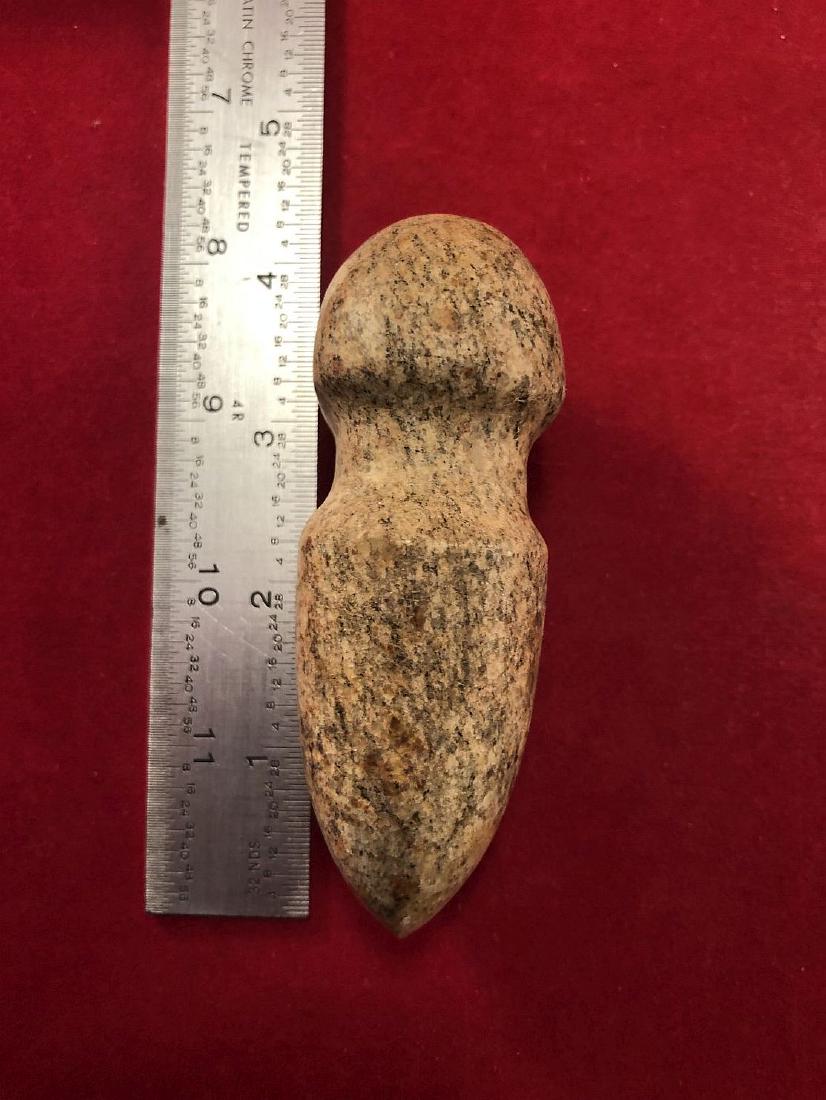 GROOVED AXE  INDIAN ARTIFACT ARROWHEAD (1 of 3)