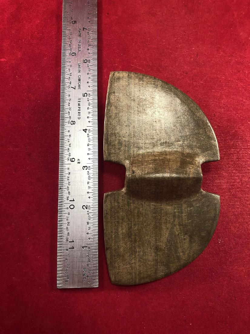 WINGED BANNERSTONE    INDIAN ARTIFACT ARROWHEAD (1 of 4)