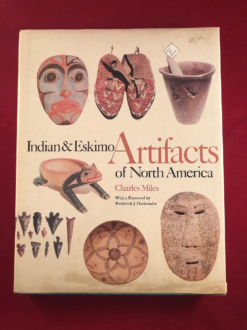 INDIAN & ESKIMO ARTIFACTS BOOK       ARTIFACT ARROWHEAD (1 of 9)