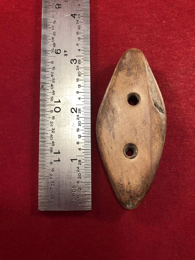 GORGET   INDIAN ARTIFACT ARROWHEAD (1 of 5)