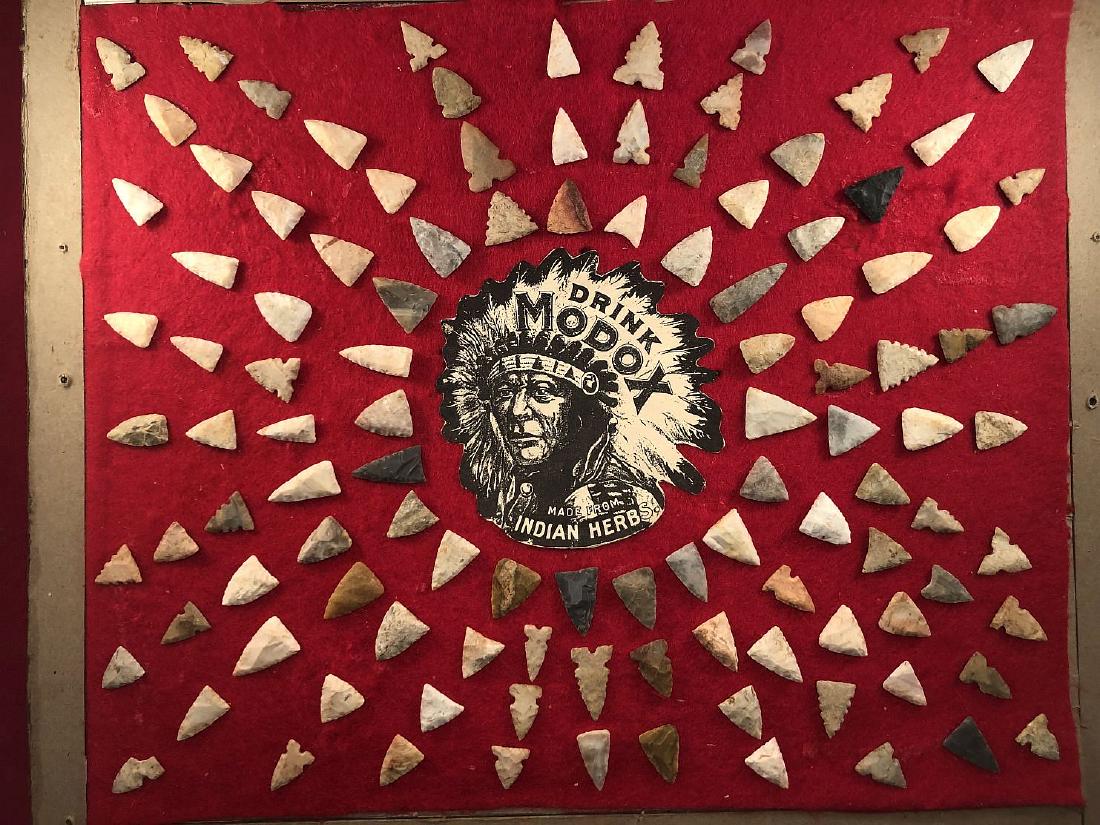 112 BIRDPOINTS     INDIAN ARTIFACT ARROWHEAD (1 of 11)