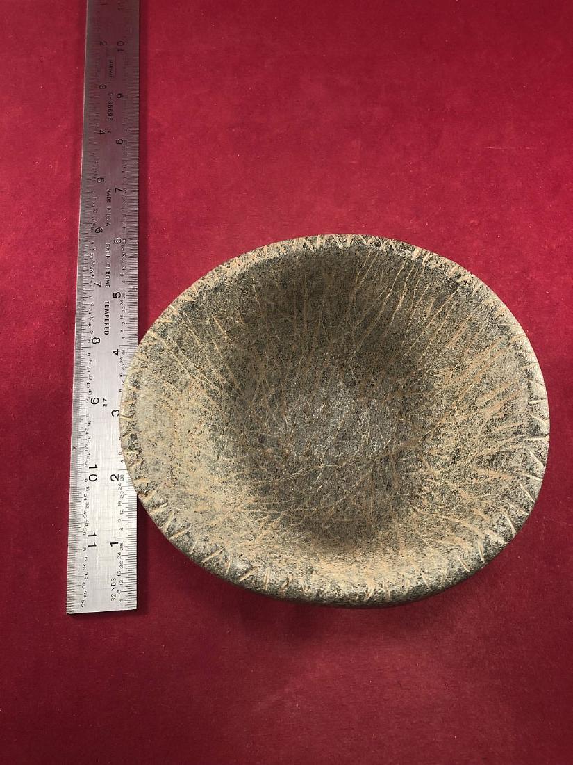 STONE BOWL     INDIAN ARTIFACT ARROWHEAD (1 of 5)