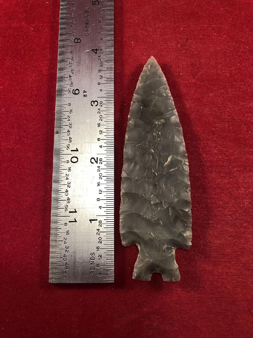 STEMMED POINT    INDIAN ARTIFACT ARROWHEAD (1 of 3)