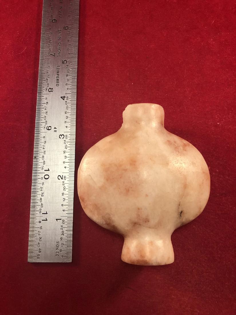 QUARTZ BANNERSTONE    INDIAN ARTIFACT ARROWHEAD (1 of 4)