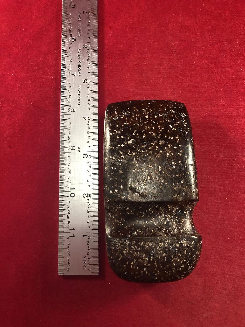 GROOVED AXE INDIAN ARTIFACT ARROWHEAD: THIS BEAUTIFUL NATIVE AMERICAN INDIAN ARTIFACT IS 4 INCHES LONG. IT IS FROM ILLINOIS. IT WILL MAKE A GREAT ADDITION TO YOUR COLLECTION! KEY WORDS: NATIVE AMERICAN INDIAN ARTIFACT ARTIFACTS ARROWHEAD A