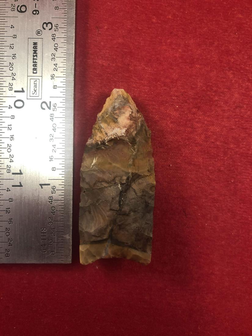 CLOVIS PALEO POINT    INDIAN ARTIFACT ARROWHEAD (1 of 3)