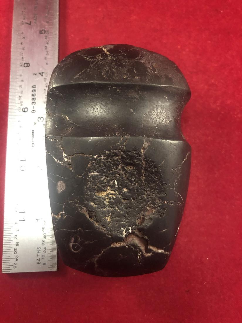 HEMATITE GROOVED AXE  INDIAN ARTIFACT ARROWHEAD (1 of 5)