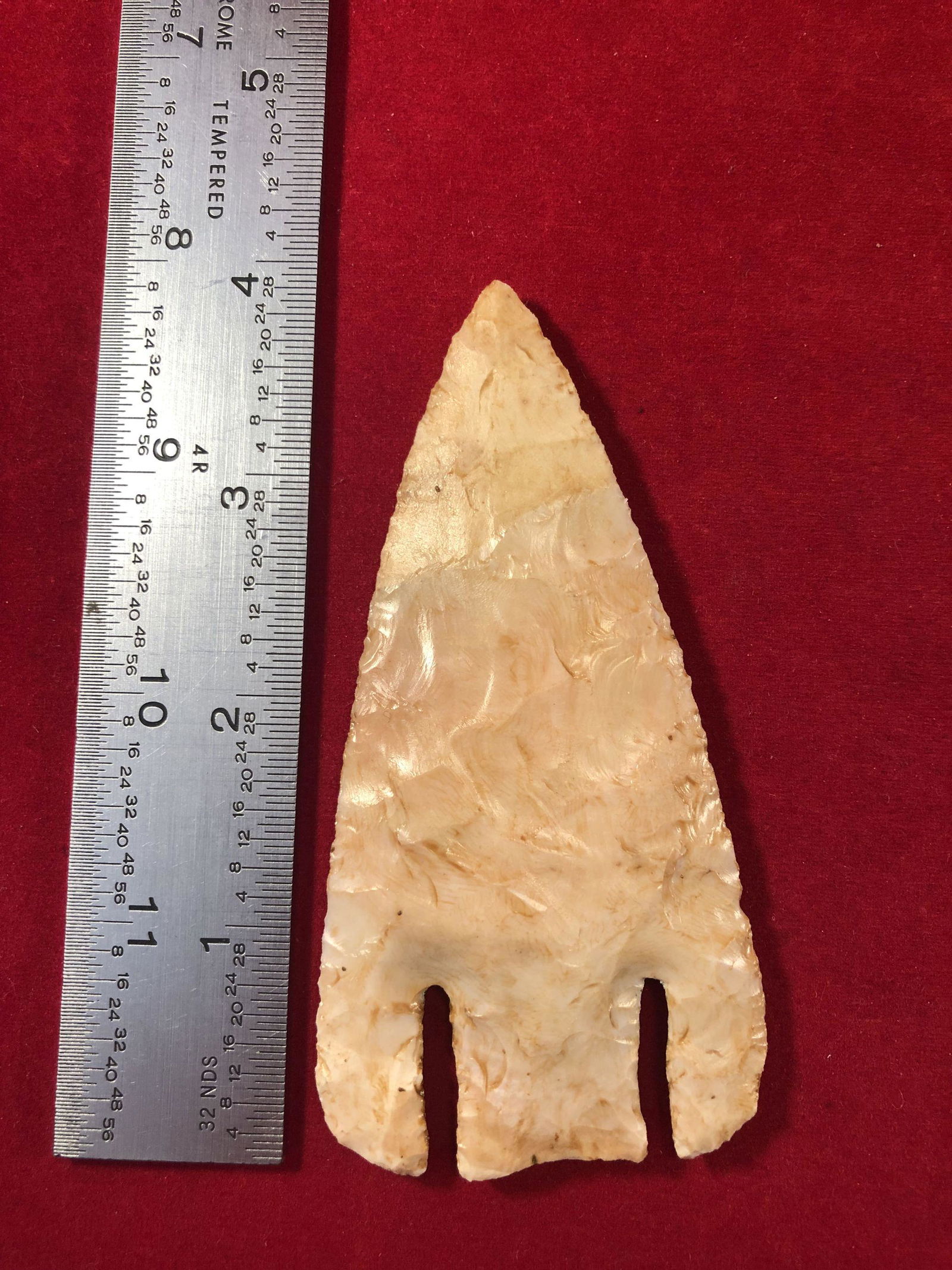 CALF CREEK     INDIAN ARTIFACT POTTERY ARROWHEAD (1 of 3)