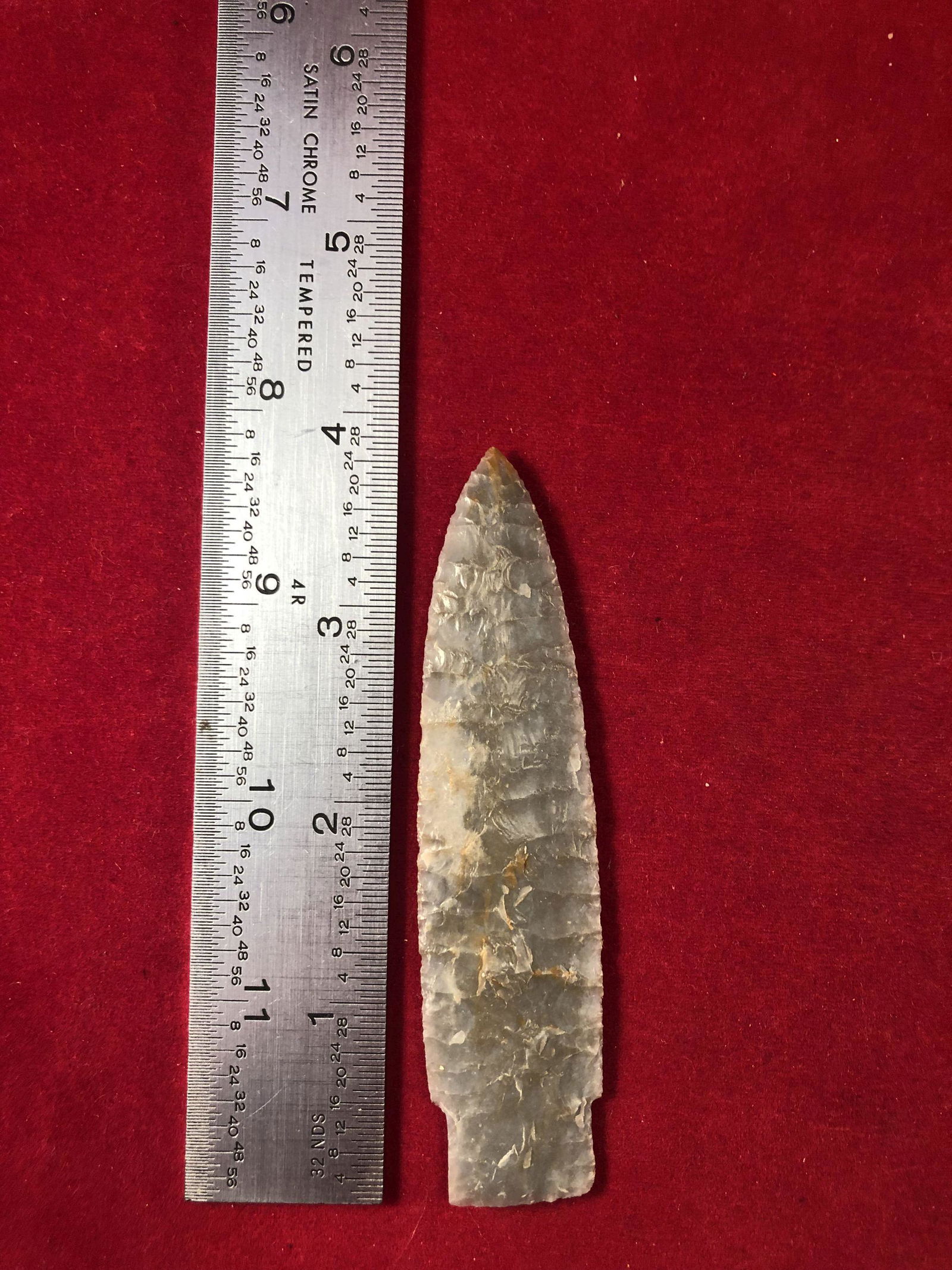 SCOTTSBLUFF     INDIAN ARTIFACT POTTERY ARROWHEAD (1 of 3)