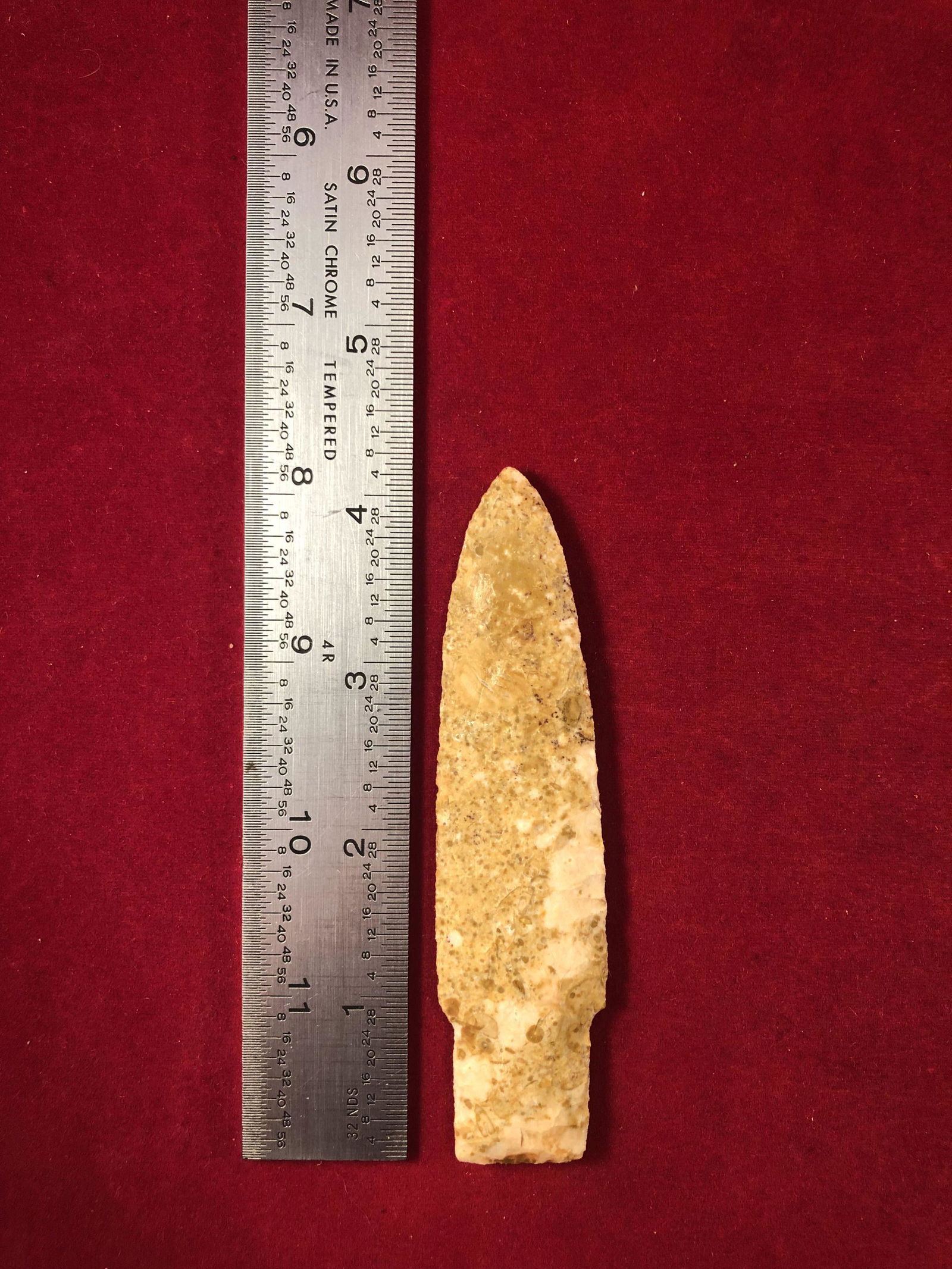 SCOTTSBLUFF     INDIAN ARTIFACT POTTERY ARROWHEAD (1 of 3)