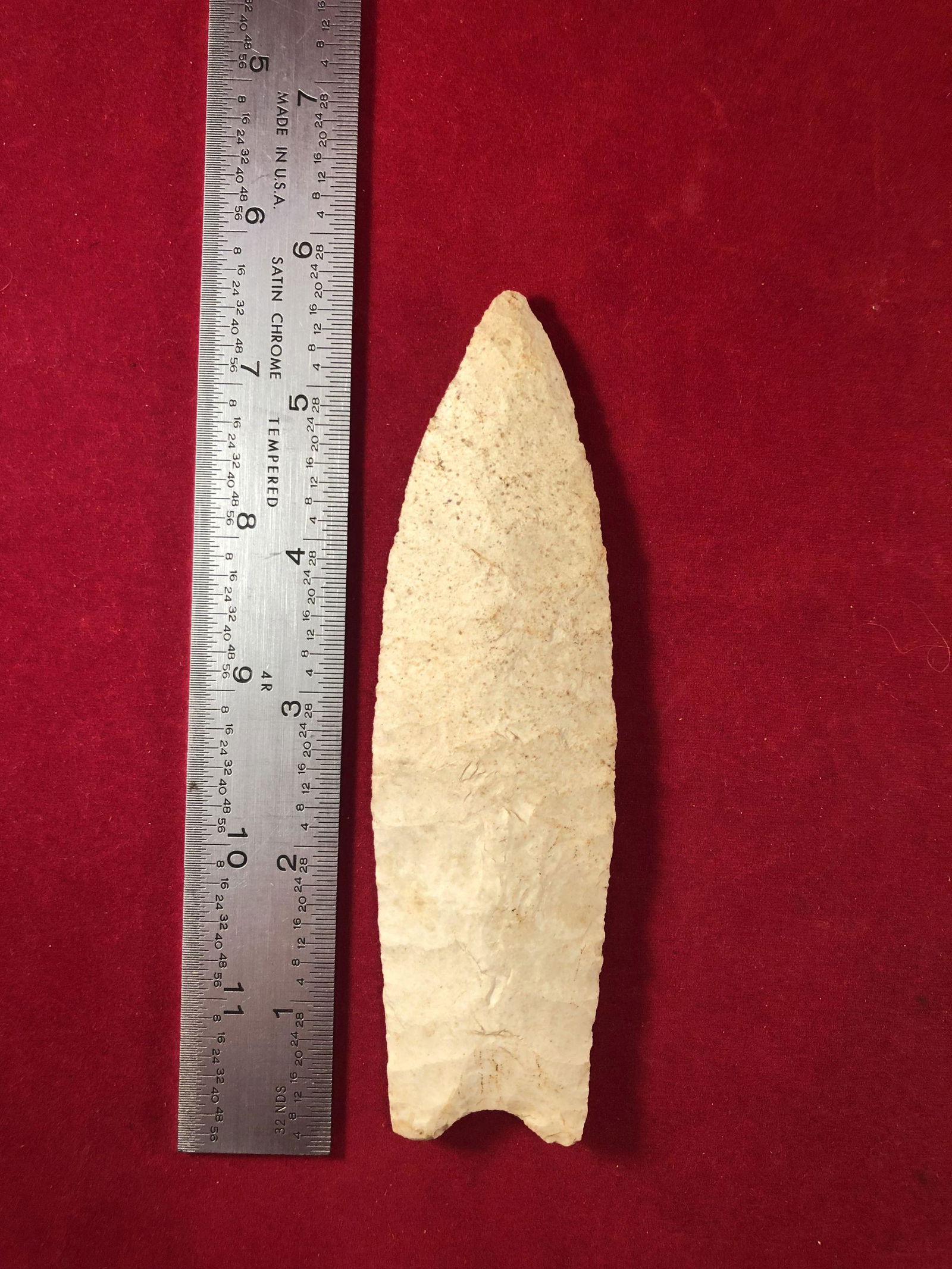 DALTON     INDIAN ARTIFACT POTTERY ARROWHEAD (1 of 3)