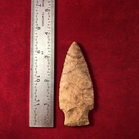 SCOTTSBLUFF     INDIAN POTTERY ARTIFACT ARROWHEAD (1 of 3)