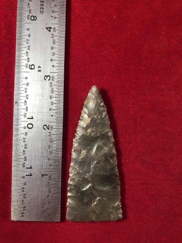 SCOTTSBLUFF     INDIAN POTTERY ARTIFACT ARROWHEAD (1 of 3)
