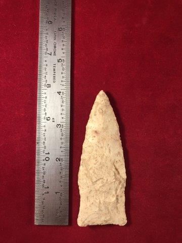 SCOTTSBLUFF     INDIAN POTTERY ARTIFACT ARROWHEAD (1 of 3)