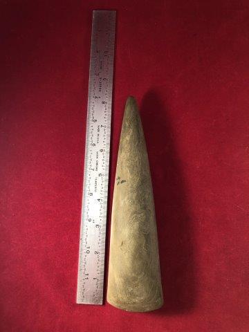 CELT     INDIAN POTTERY ARTIFACT ARROWHEAD (1 of 3)