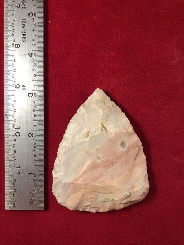 KNIFE     INDIAN POTTERY ARTIFACT ARROWHEAD (1 of 3)