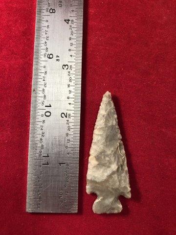 ARROW POINT     INDIAN POTTERY ARTIFACT ARROWHEAD (1 of 3)