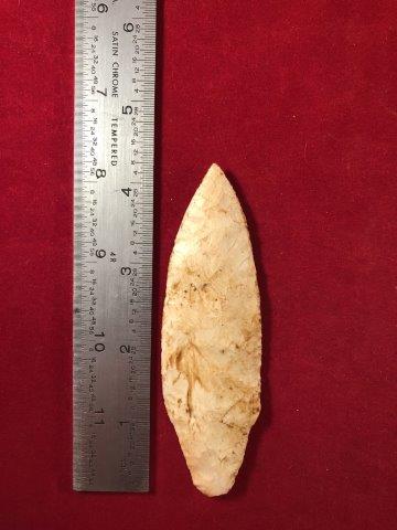 ADENA     INDIAN POTTERY ARTIFACT ARROWHEAD (1 of 3)