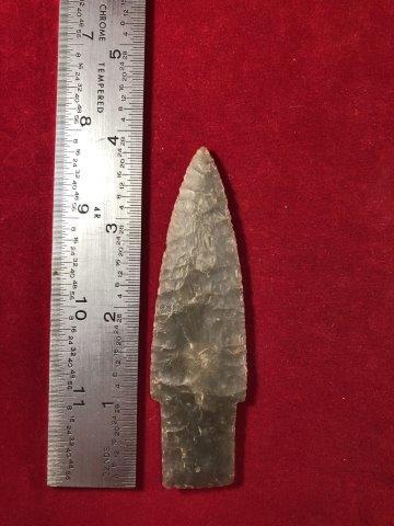 SCOTTSBLUFF     INDIAN POTTERY ARTIFACT ARROWHEAD (1 of 3)