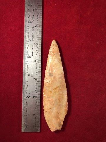 ADENA     INDIAN POTTERY ARTIFACT ARROWHEAD (1 of 3)