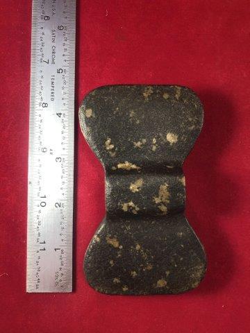 BOWTIE BANNERSTONE     INDIAN ARTIFACT POTTERY (1 of 3)