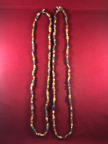 2 NECKLACES     INDIAN ARTIFACT POTTERY ARROWHEAD (1 of 3)