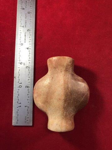 BANNERSTONE     INDIAN ARTIFACT POTTERY ARROWHEAD (1 of 3)