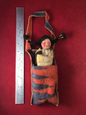 DOLL     INDIAN ARTIFACT POTTERY ARROWHEAD (1 of 4)