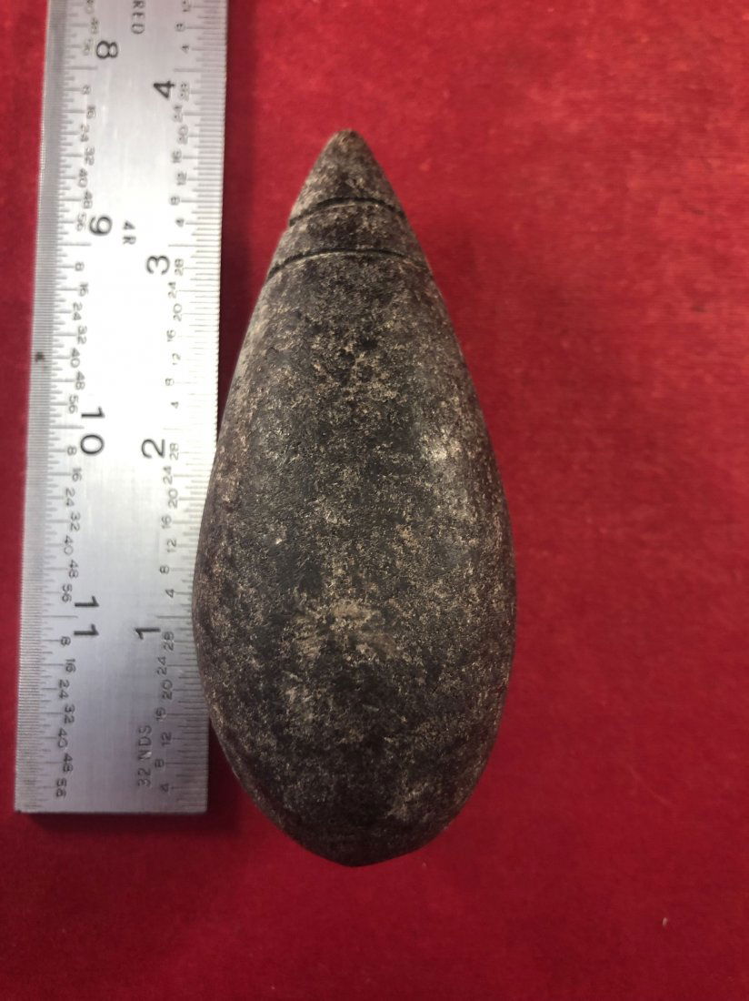 PLUMMET          INDIAN ARTIFACT ARROWHEAD (1 of 4)