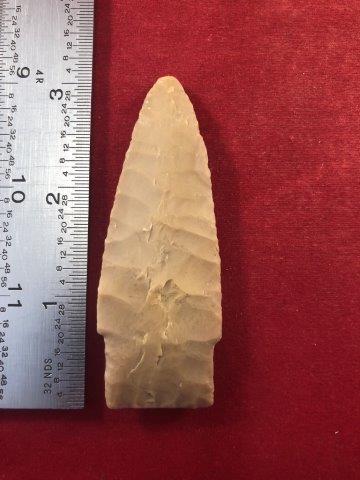 SCOTTSBLUFF     INDIAN ARTIFACT POTTERY ARROWHEAD (1 of 3)