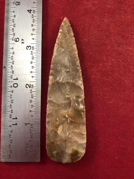 SCOTTSBLUFF     INDIAN ARTIFACT POTTERY ARROWHEAD (1 of 4)