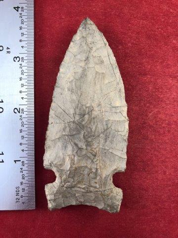 GODAR POINT     INDIAN ARTIFACT POTTERY ARROWHEAD (1 of 3)