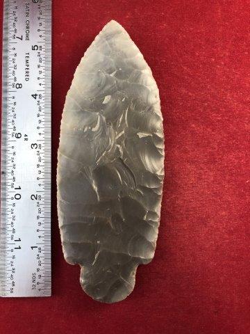 ADENA     INDIAN ARTIFACT ARROWHEAD W/COA (1 of 5)