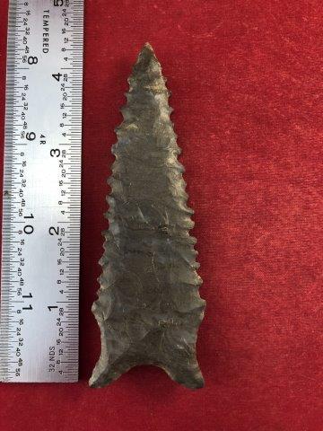 GREENBRIER DALTON  INDIAN ARTIFACT ARROWHEAD W/COA (1 of 5)