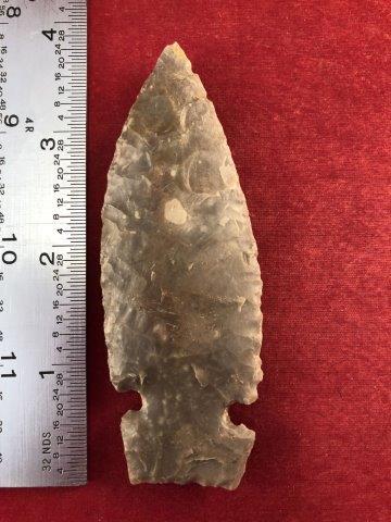 KNIGHT ISLAND     INDIAN ARTIFACT POTTERY ARROWHEAD (1 of 3)