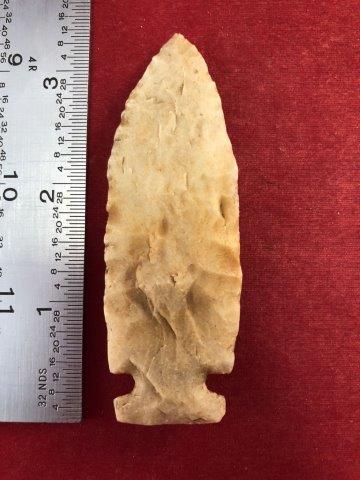 CACHE RIVER     INDIAN ARTIFACT POTTERY ARROWHEAD (1 of 4)