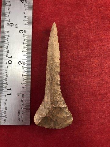 DRILL    INDIAN ARTIFACT POTTERY ARROWHEAD (1 of 3)