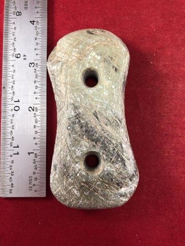 GORGET    INDIAN ARTIFACT POTTERY ARROWHEAD (1 of 5)