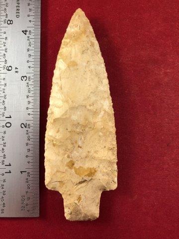 ADENA    INDIAN POTTERY ARTIFACT ARROWHEAD (1 of 3)