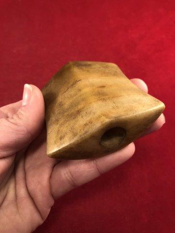 QUARTZ BANNERSTONE    INDIAN POTTERY ARTIFACT ARROWHEAD (1 of 6)