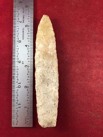 SEDALIA    INDIAN POTTERY ARTIFACT ARROWHEAD (1 of 3)
