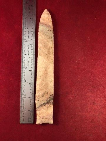 ETLEY    INDIAN POTTERY ARTIFACT ARROWHEAD (1 of 3)