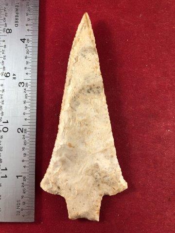 ADENA    INDIAN POTTERY ARTIFACT ARROWHEAD (1 of 3)
